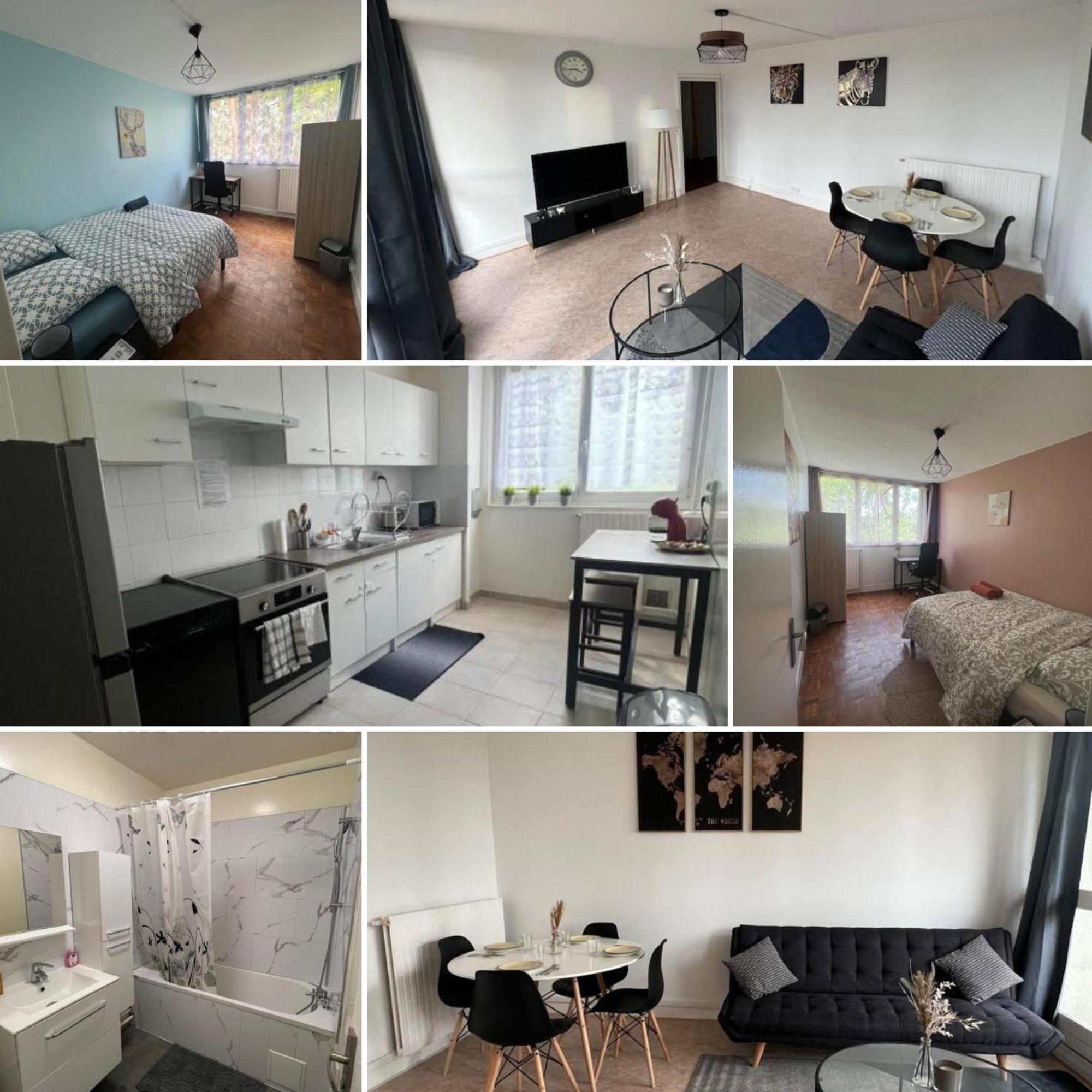 Appt T3, 65 M2 Proche De Paris Lägenhet Méry-sur-Oise Exteriör bild